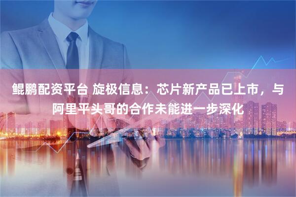 鲲鹏配资平台 旋极信息：芯片新产品已上市，与阿里平头哥的合作未能进一步深化